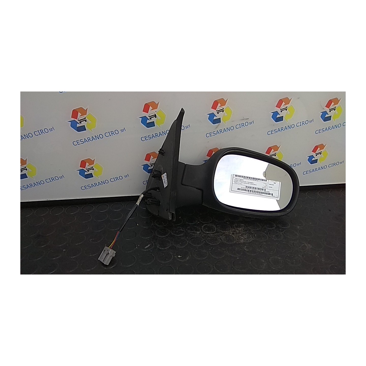 RETROVISORE EST. REGOLAZ. ELETTR. DX. 142 NISSAN MICRA (K12E) (11/02-05/06) CR12 96301AX66C