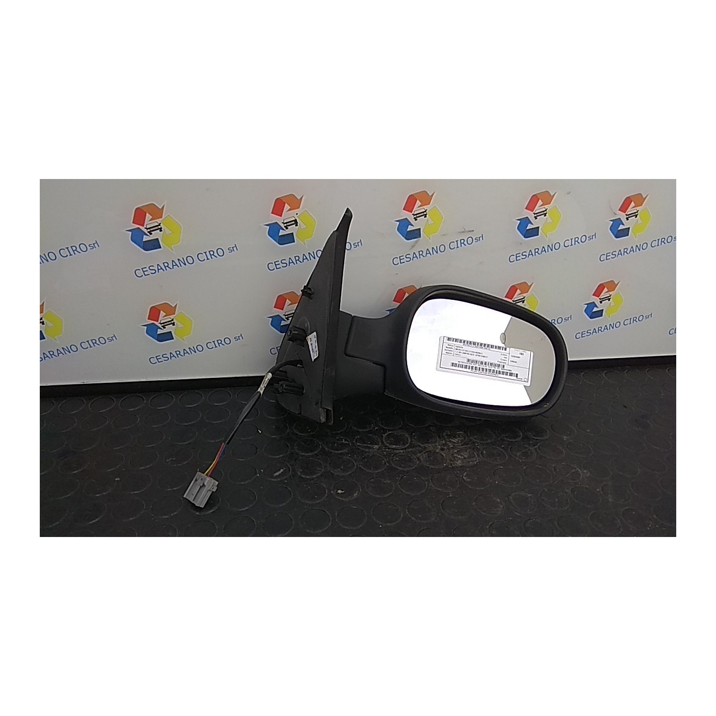 RETROVISORE EST. REGOLAZ. ELETTR. DX. 142 NISSAN MICRA (K12E) (11/02-05/06) CR12 96301AX66C