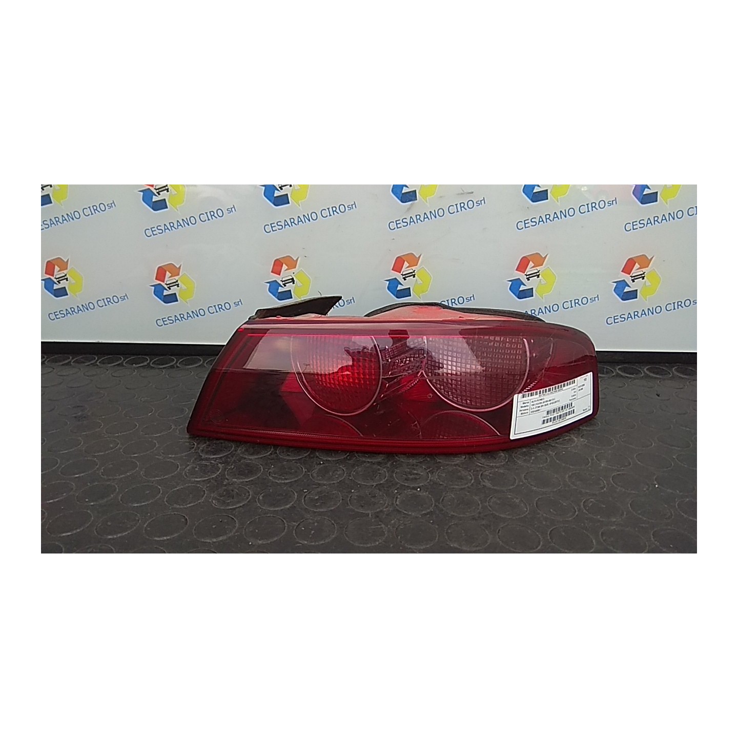FANALE POST. PARTE EST. DX. 162 ALFA ROMEO 159 (X3/X9) (07/05-06/13) 939A9000 50504818