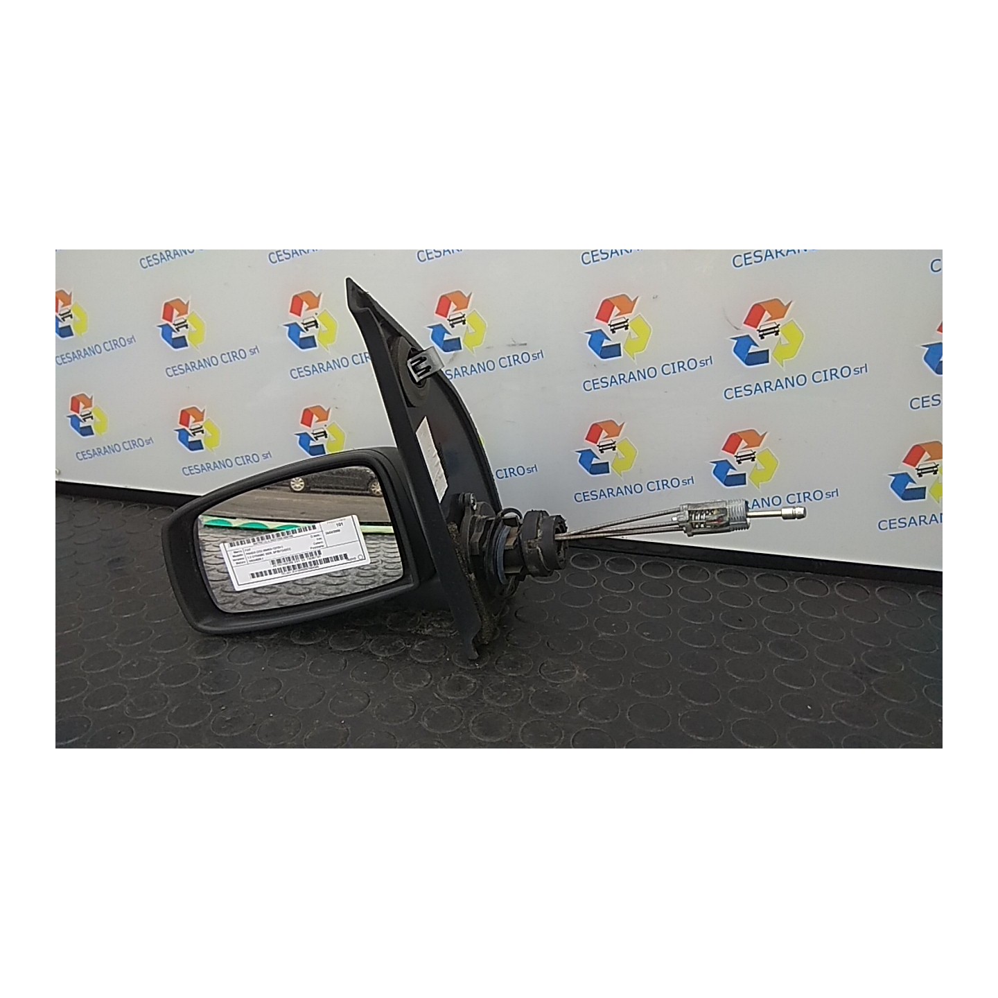 RETROVISORE EST. SX. 168 FIAT PANDA (2Q) (09/03-12/10) 188A4000 735357191