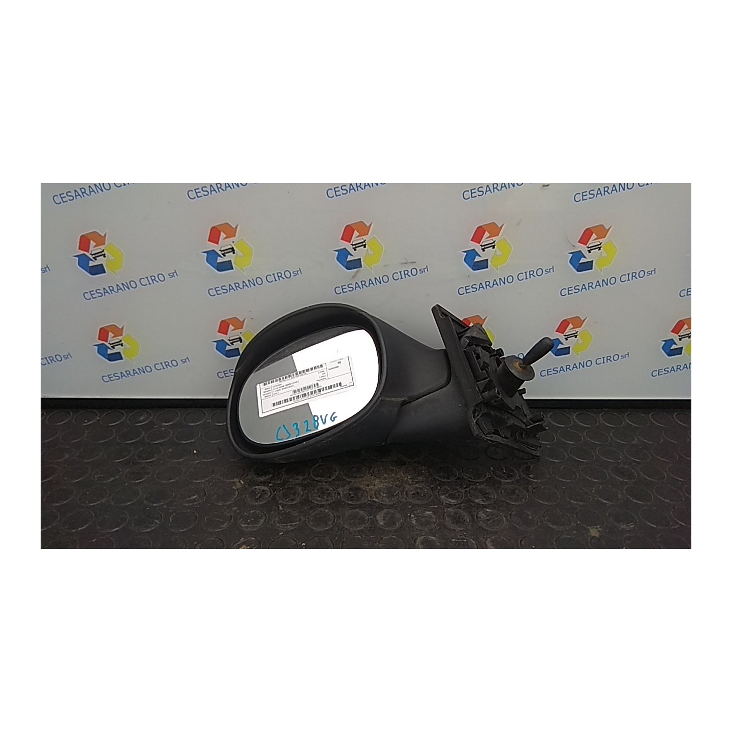 RETROVISORE EST. SX. 195 CITROEN C3 2A SERIE (09/05-11/10) HFX 8149FG