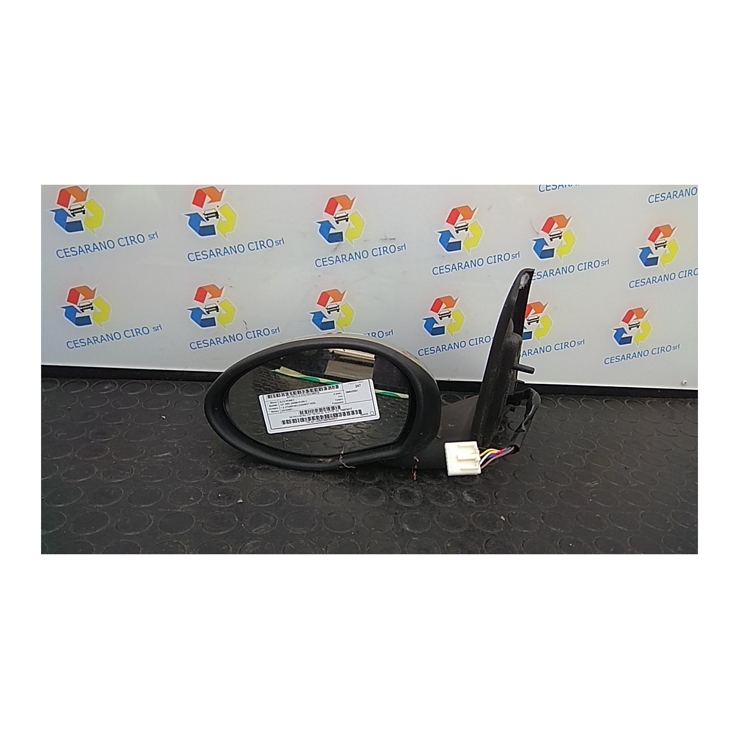 RETROVISORE EST. REGOLAZ. ELETTR. SX. 216 ALFA ROMEO 147 (W8) (08/00-01/06) 937A2000 156079413