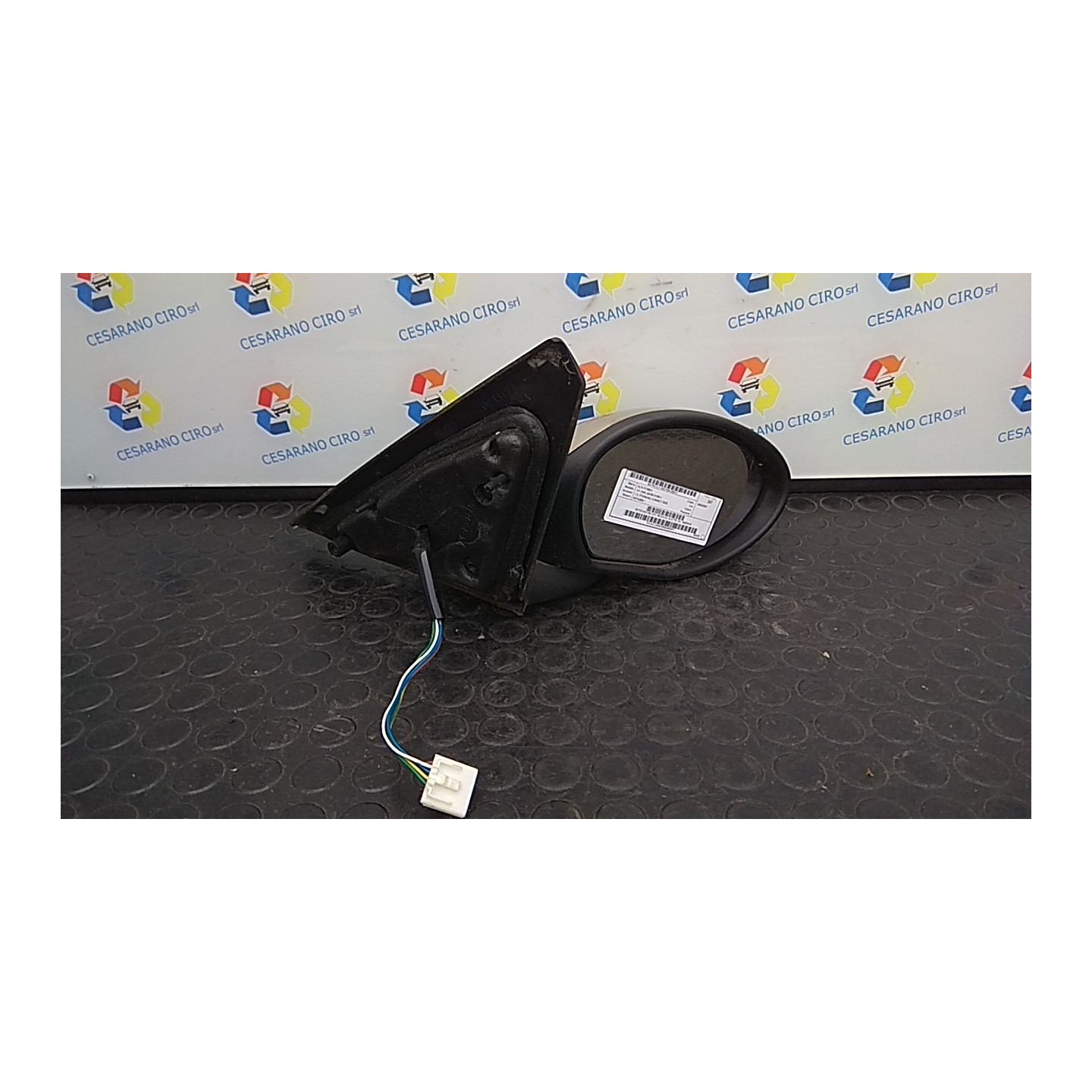 RETROVISORE EST. REGOLAZ. ELETTR. DX. 217 ALFA ROMEO 147 (W8) (08/00-01/06) 937A2000 156079410