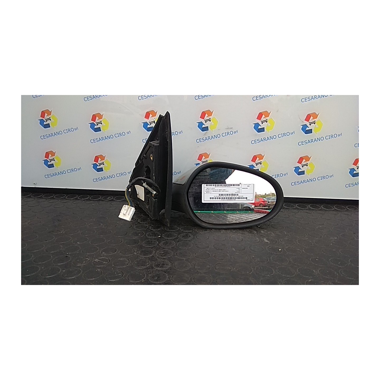 RETROVISORE EST. REGOLAZ. ELETTR. DX. 234 LANCIA YPSILON (TE) (09/06-12/08)  735411226