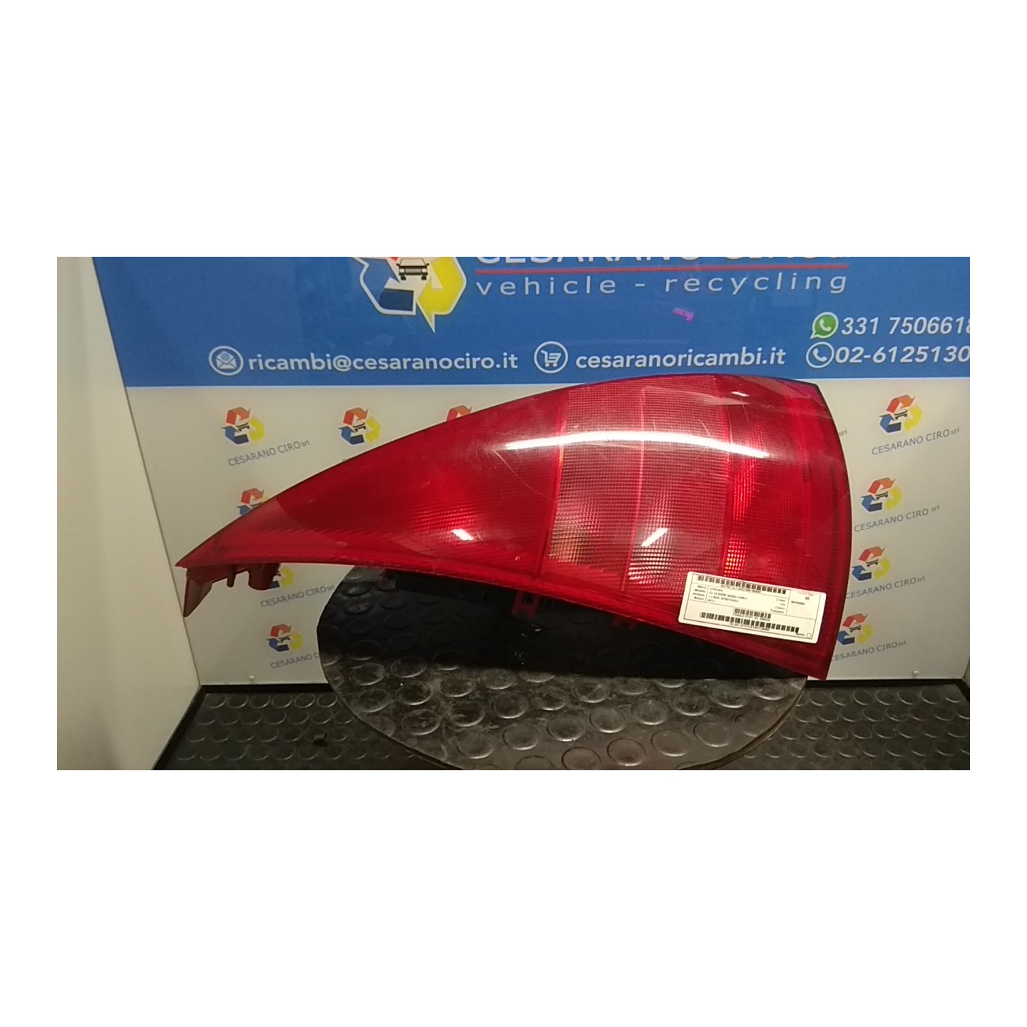 FANALE POST. SX. 067 CITROEN C3 1A SERIE (02/02-12/05) HFX 6350Q3