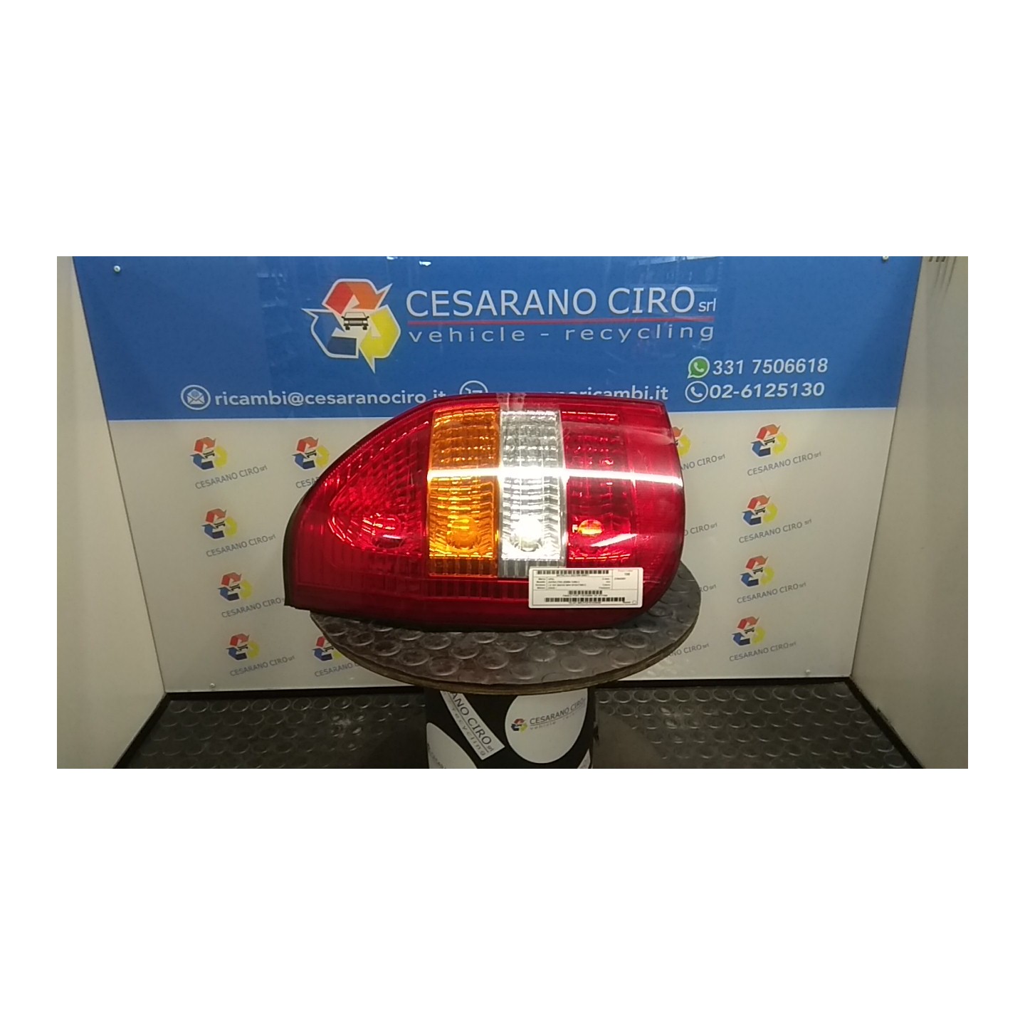 FANALE POST. T.32123349 SX. 071 OPEL ZAFIRA (T98) (03/99-12/05) Z18XE 9117444