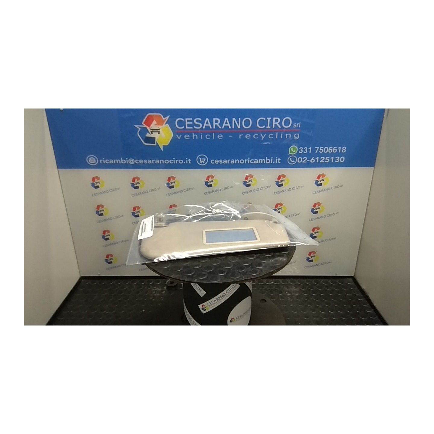 ALETTA PARASOLE PARABREZZA DX. 116 FIAT PUNTO (2U) (07/03-01/07) 188A9000 735367821