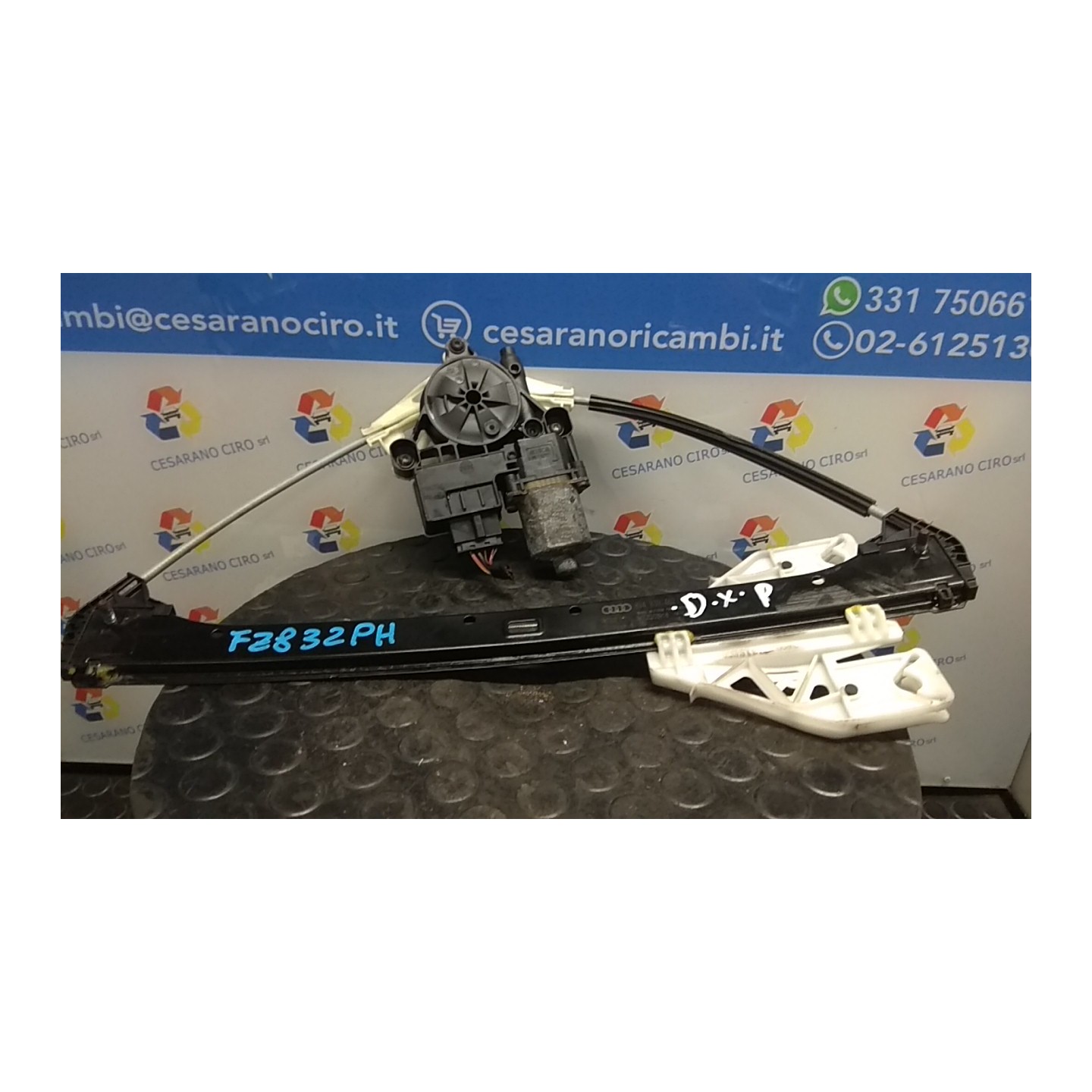 ALZACRISTALLO ELETTR. PORTA POST. DX. 010 AUDI A3 (8V) (05/16-) DHF 8V4839462