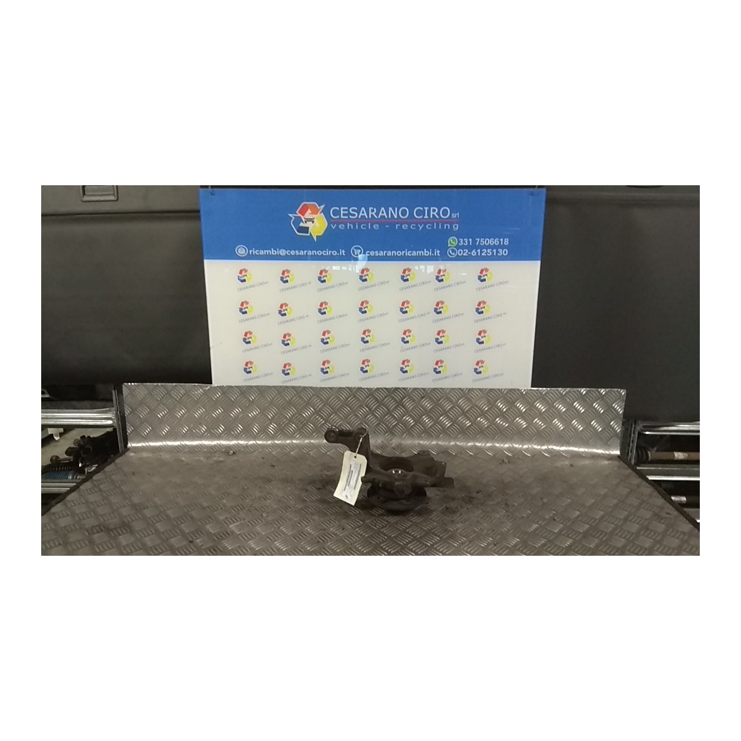 MONTANTE SOSP. ANT. SX. 024 RENAULT SCENIC 3A SERIE (04/09-10/13) H4JA7 400154705R