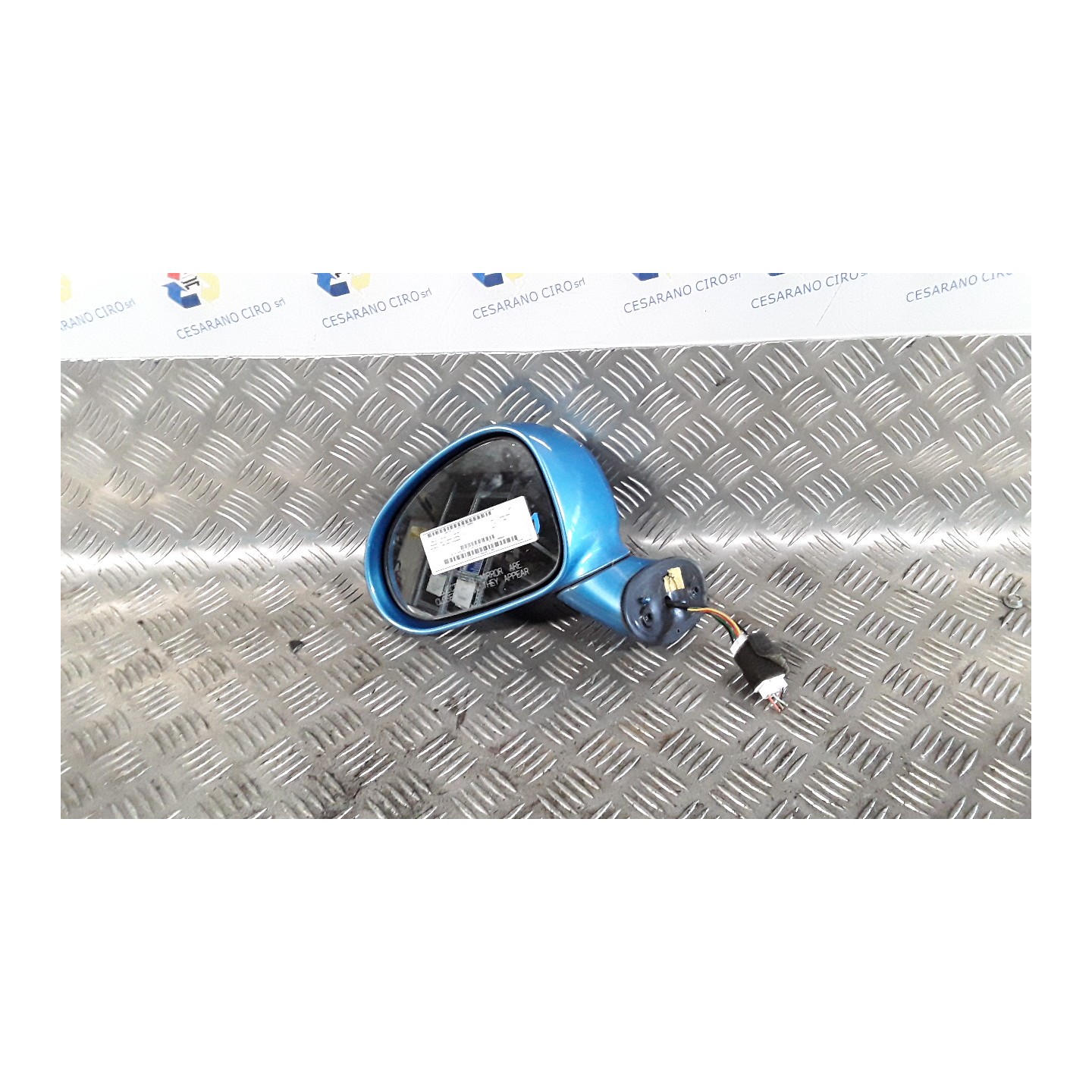 RETROVISORE EST. REGOLAZ. ELETTR. SX. 002 CHEVROLET (DAEWOO) MATIZ (M200) (04/05-12/10) B10S1 96600411