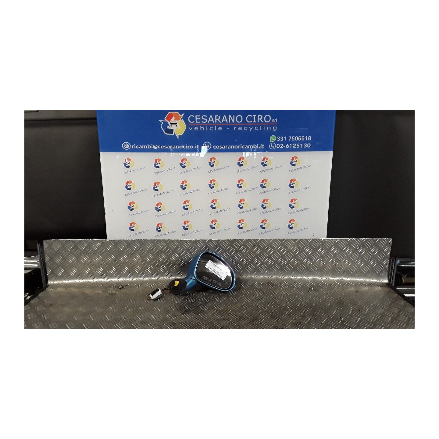 RETROVISORE EST. REGOLAZ. ELETTR. DX. 003 CHEVROLET (DAEWOO) MATIZ (M200) (04/05-12/10) B10S1 96600429