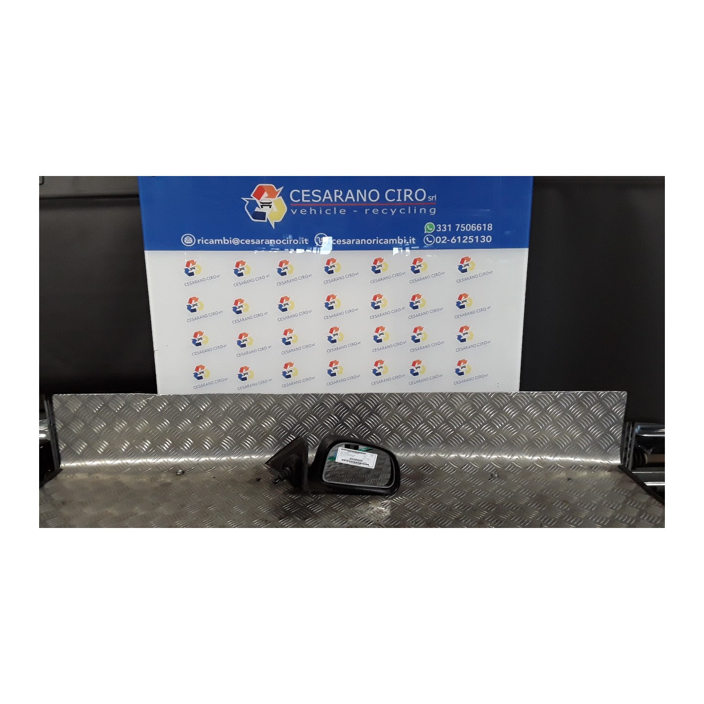 RETROVISORE EST. REGOLAZ. MANUALE DX. 016 MITSUBISHI COLT 6A SERIE (02/97-12/01) 4G13 MR478880