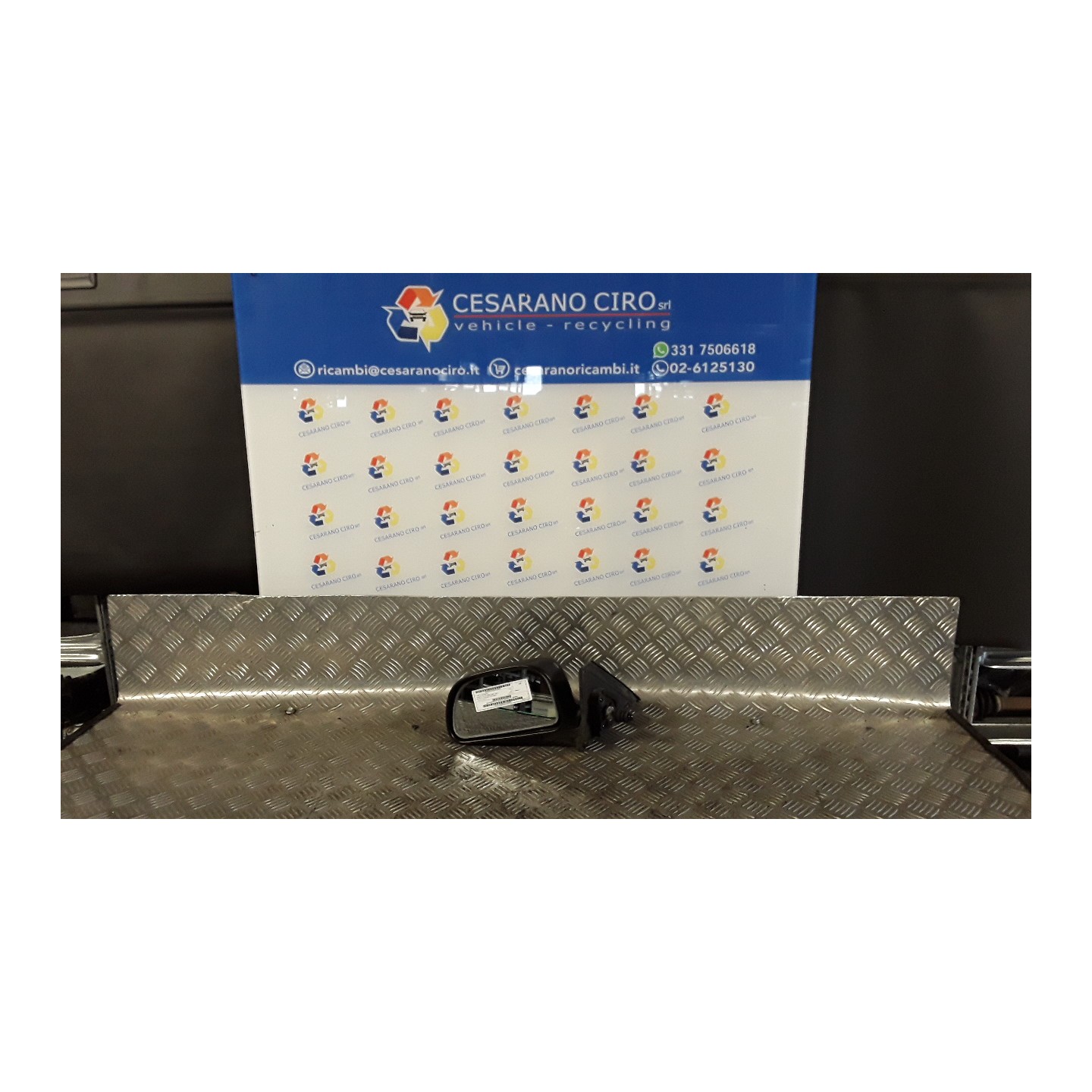 RETROVISORE EST. REGOLAZ. MANUALE SX. 017 MITSUBISHI COLT 6A SERIE (02/97-12/01) 4G13 MR478879