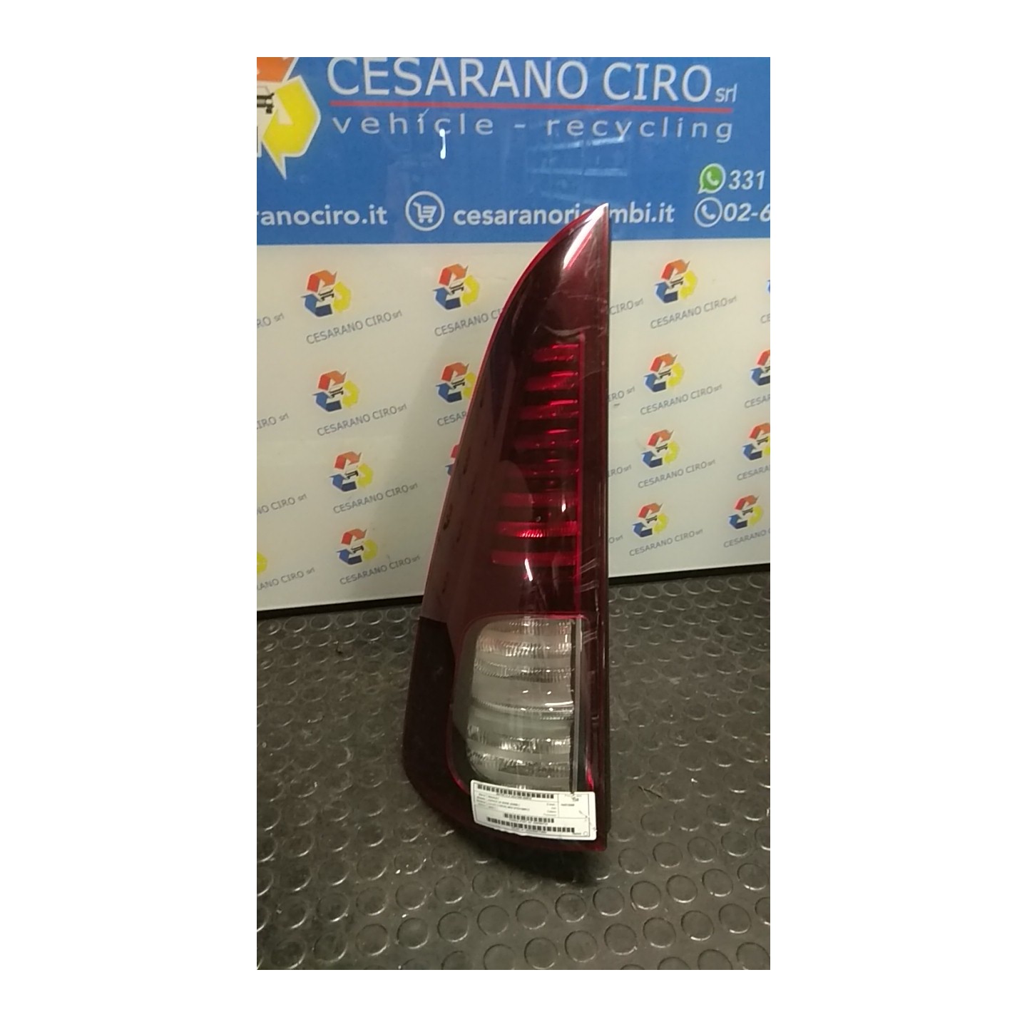 FANALE POST. SX. 016 RENAULT ESPACE 3A SERIE (03/06-) M9RC7 8200394722