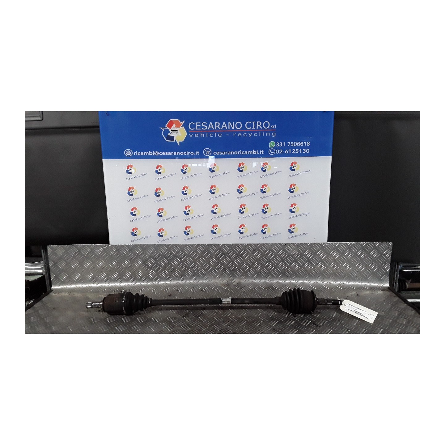 SEMIALBERO ANT. COMPL. DX. 072 OPEL CORSA (X01) (10/00-06/06) Z10XE 24427064