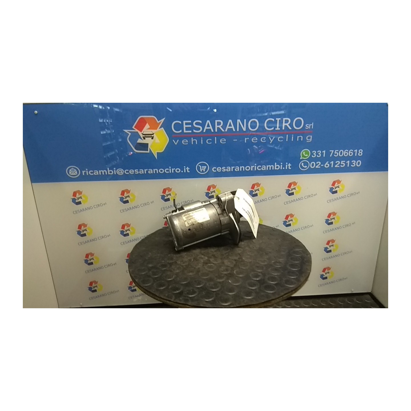MOTORINO AVVIAMENTO PUNZONATURA=SCL70-S 114 RENAULT CLIO 5A SERIE (06/19-) H4DD4 233005993R