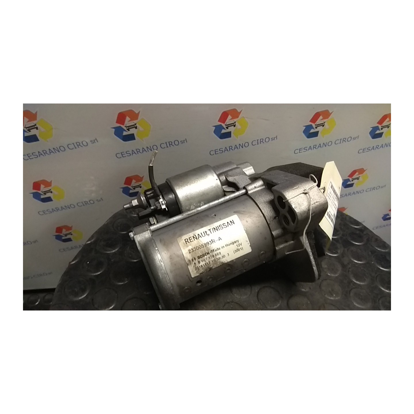 MOTORINO AVVIAMENTO PUNZONATURA=SCL70-S 114 RENAULT CLIO 5A SERIE (06/19-) H4DD4 233005993R