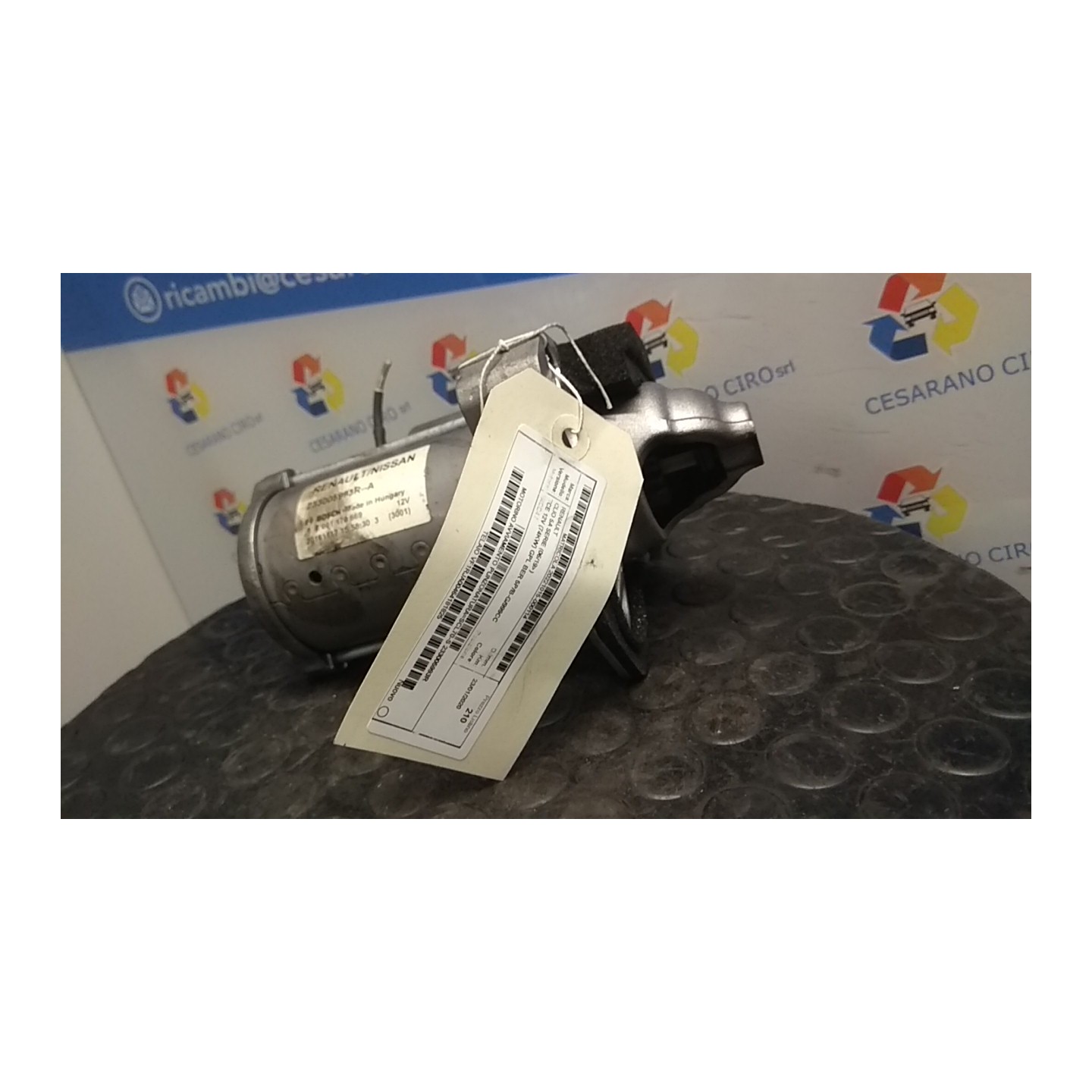 MOTORINO AVVIAMENTO PUNZONATURA=SCL70-S 114 RENAULT CLIO 5A SERIE (06/19-) H4DD4 233005993R