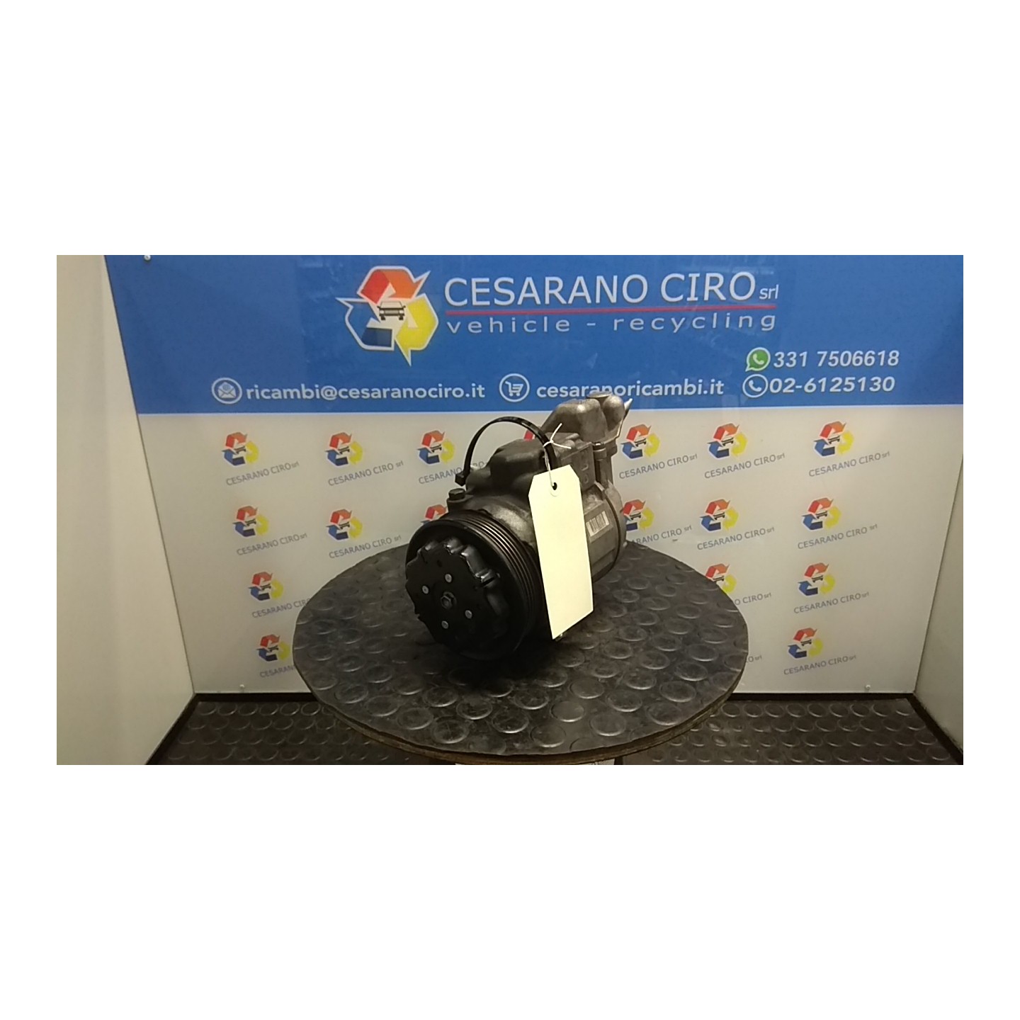 COMPRESSORE A/C 057 MERCEDES-BENZ CLASSE A LUNGA (V168) (03/01-0 668942 A0002309411