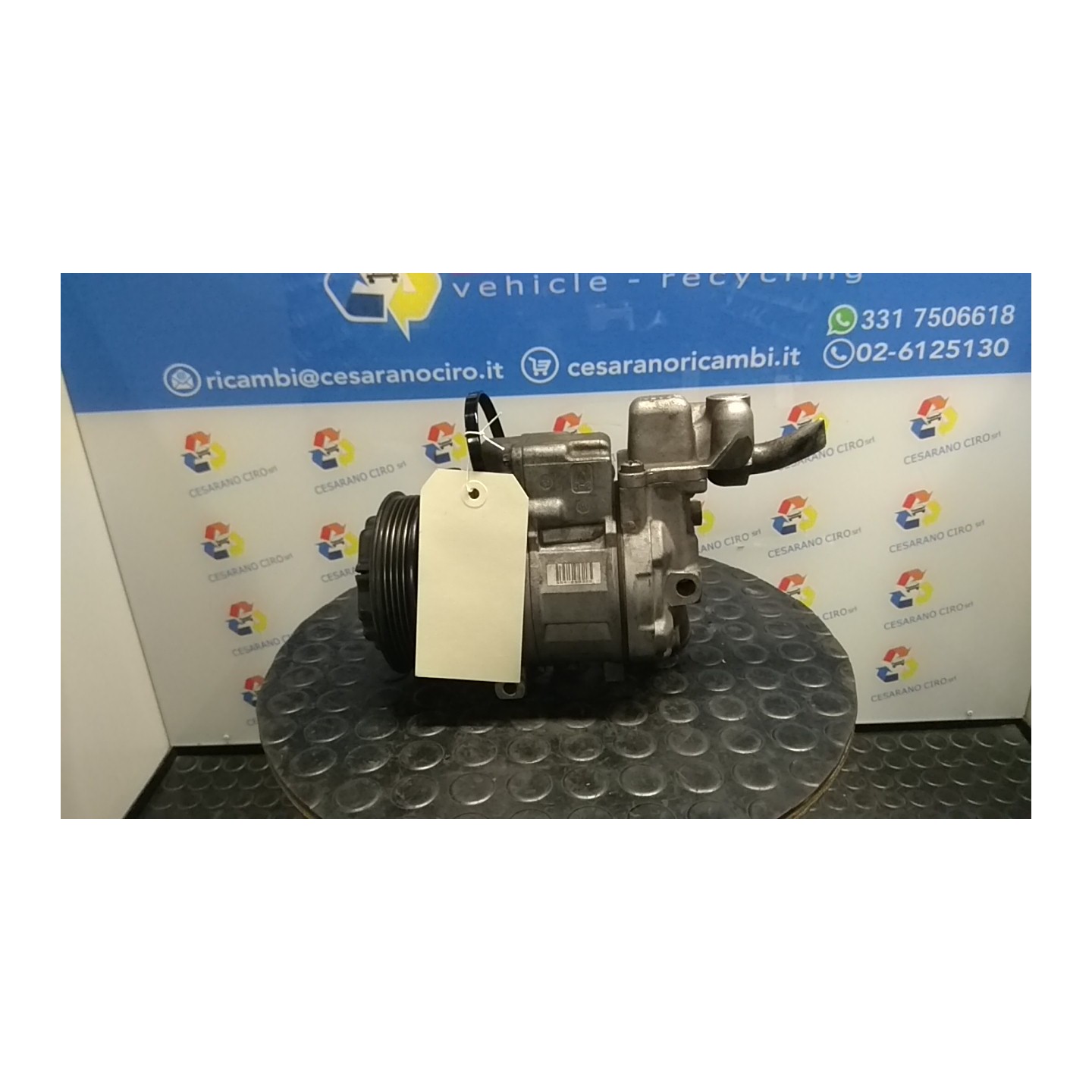 COMPRESSORE A/C 057 MERCEDES-BENZ CLASSE A LUNGA (V168) (03/01-0 668942 A0002309411