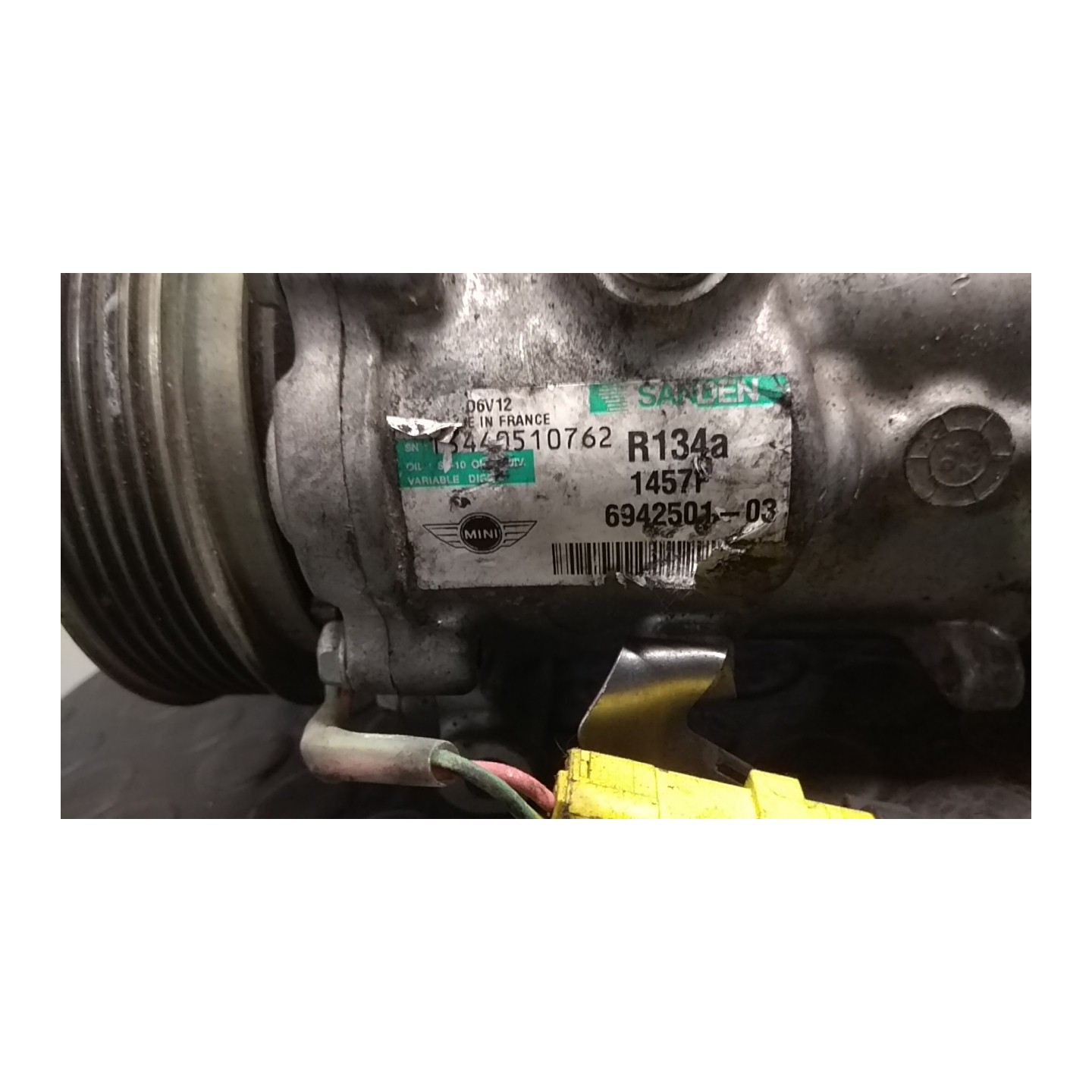 COMPRESSORE A/C 059 MINI MINI CABRIO (R57) (08/10-12/14 N47C20A NB0576137014009