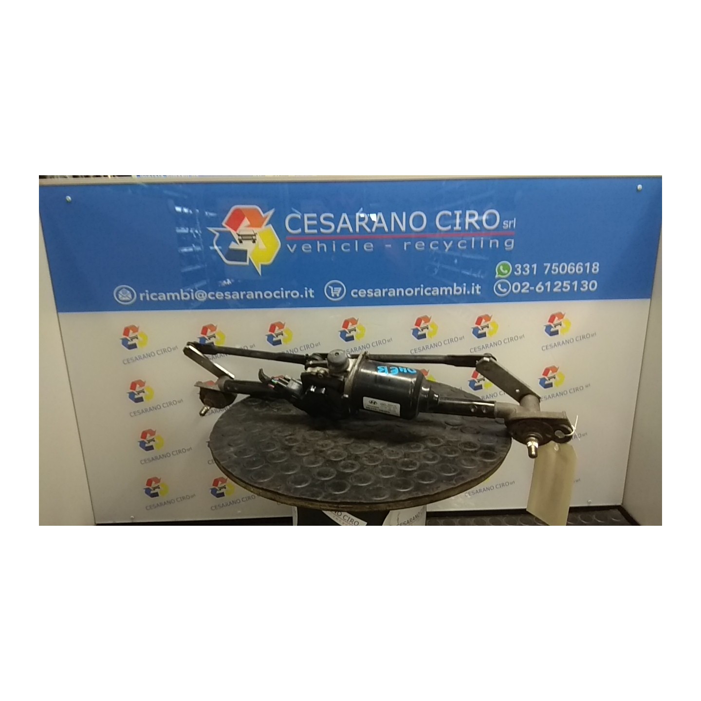 MOTORINO TERGIPARABREZZA 018 HYUNDAI SANTA FE 2A SERIE (03/06-12/10 D4EB 981102B000