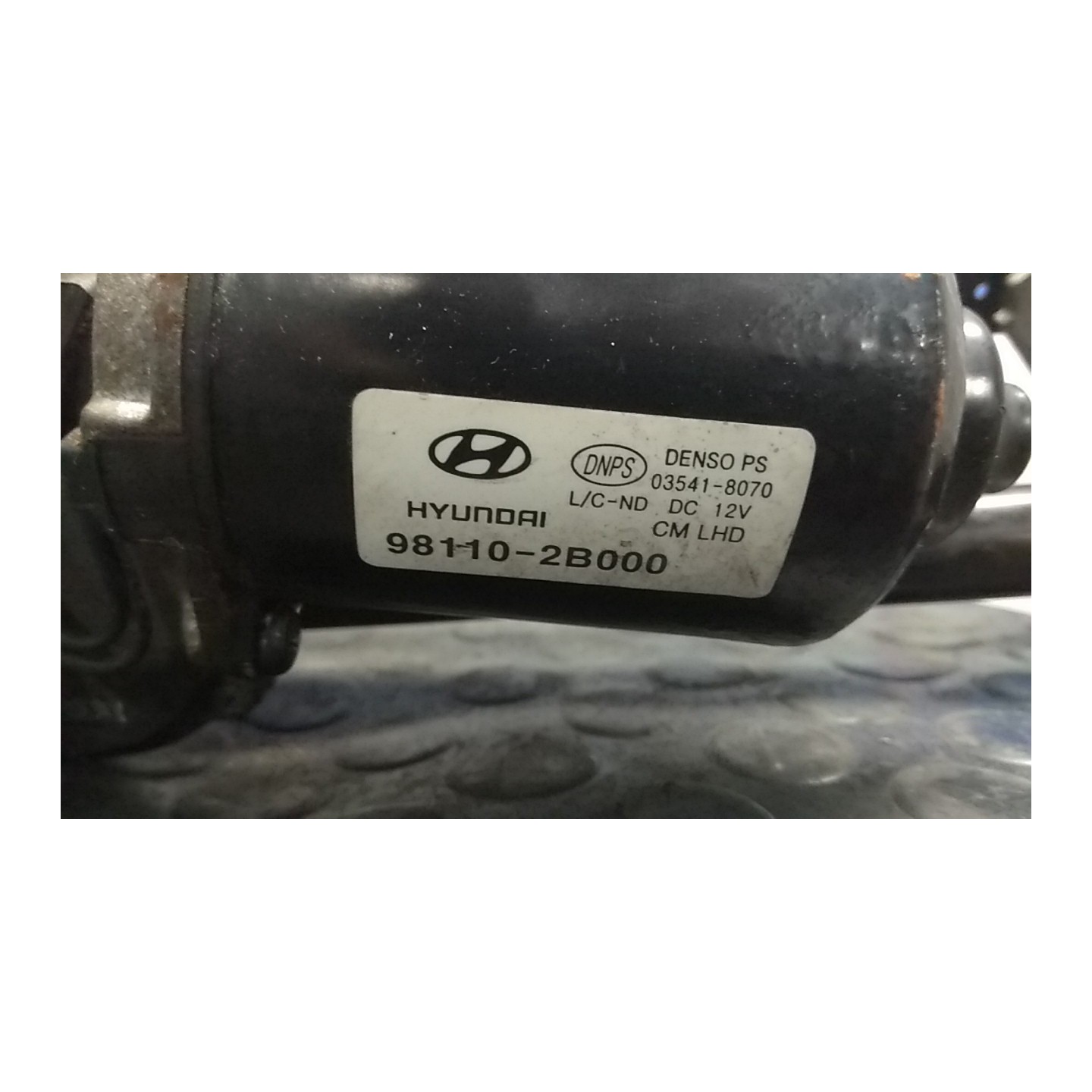 MOTORINO TERGIPARABREZZA 018 HYUNDAI SANTA FE 2A SERIE (03/06-12/10 D4EB 981102B000