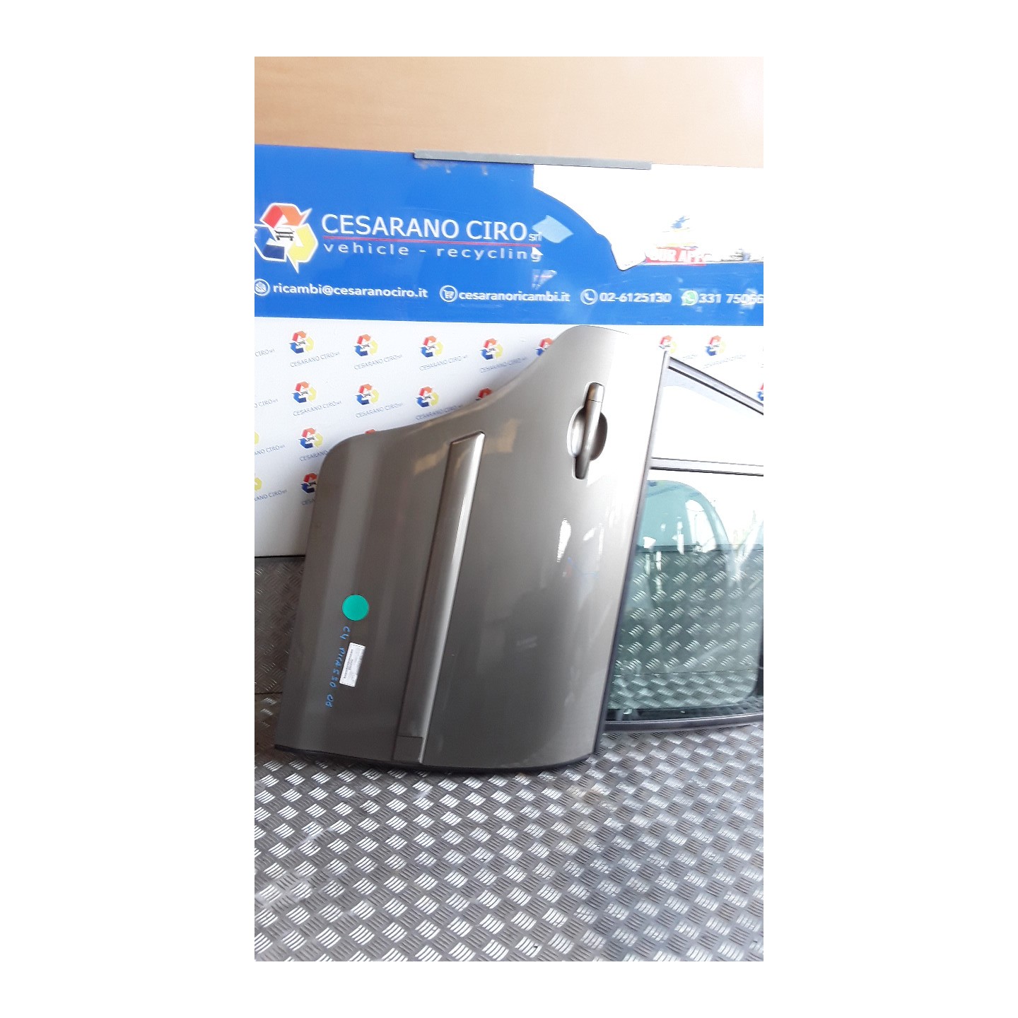 PORTA POST. DX. 012 CITROEN C4 PICASSO (09/06-08/13) 9HZ 9008P6