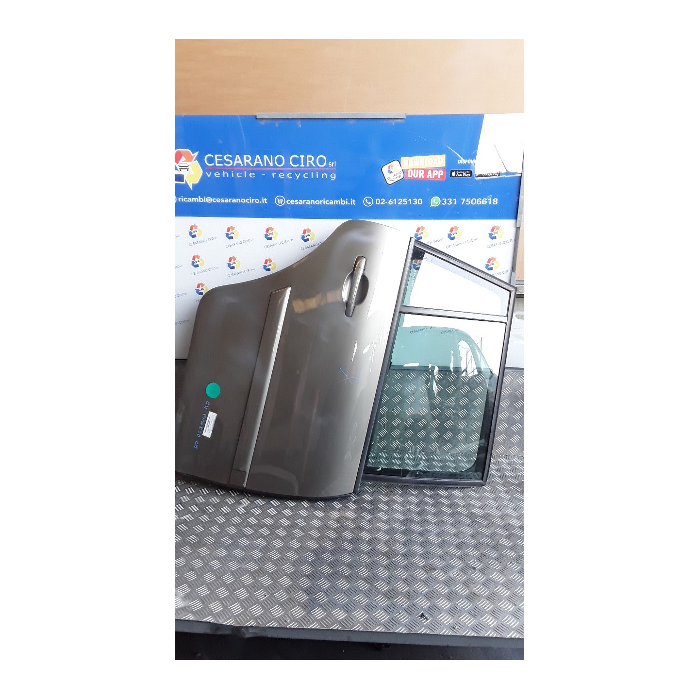 PORTA POST. DX. 012 CITROEN C4 PICASSO (09/06-08/13) 9HZ 9008P6