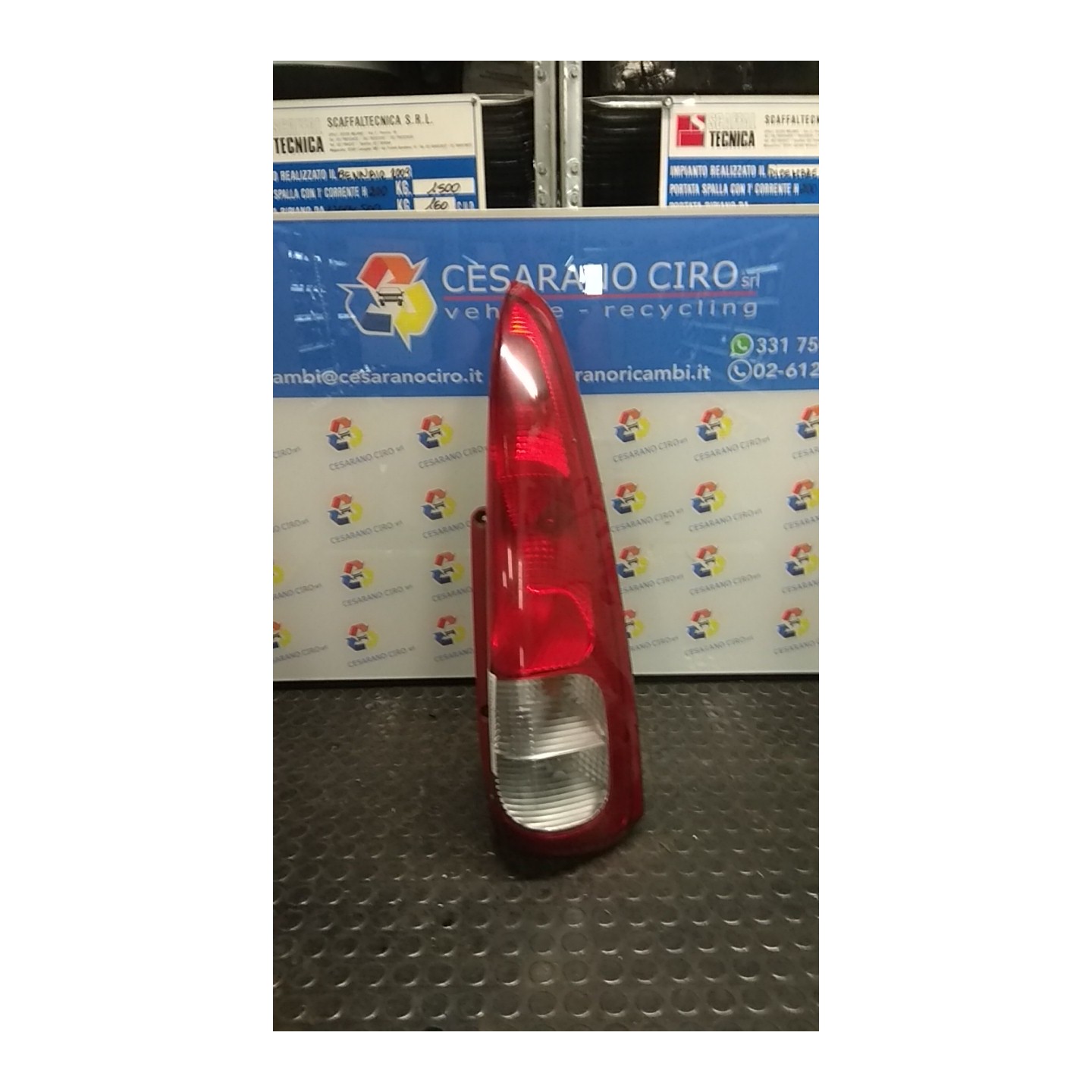 FANALE POST. DX. 158 CHEVROLET (DAEWOO) TACUMA (U100) (01/05-07/10) A16DMS 96460014