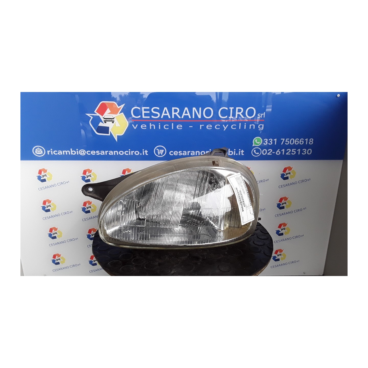 PROIETTORE SX. 044 OPEL CORSA (S93) (01/93-09/00) X12XE 90444786