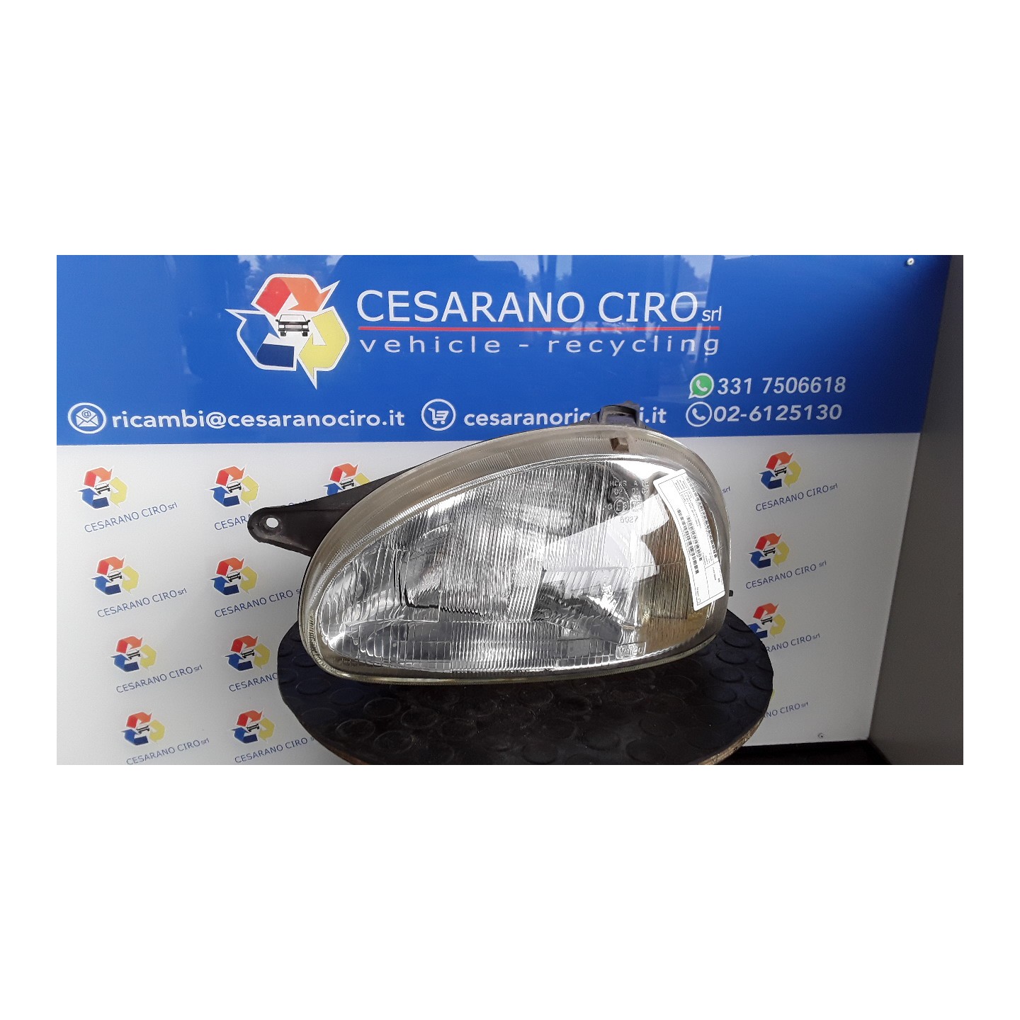 PROIETTORE SX. 044 OPEL CORSA (S93) (01/93-09/00) X12XE 90444786