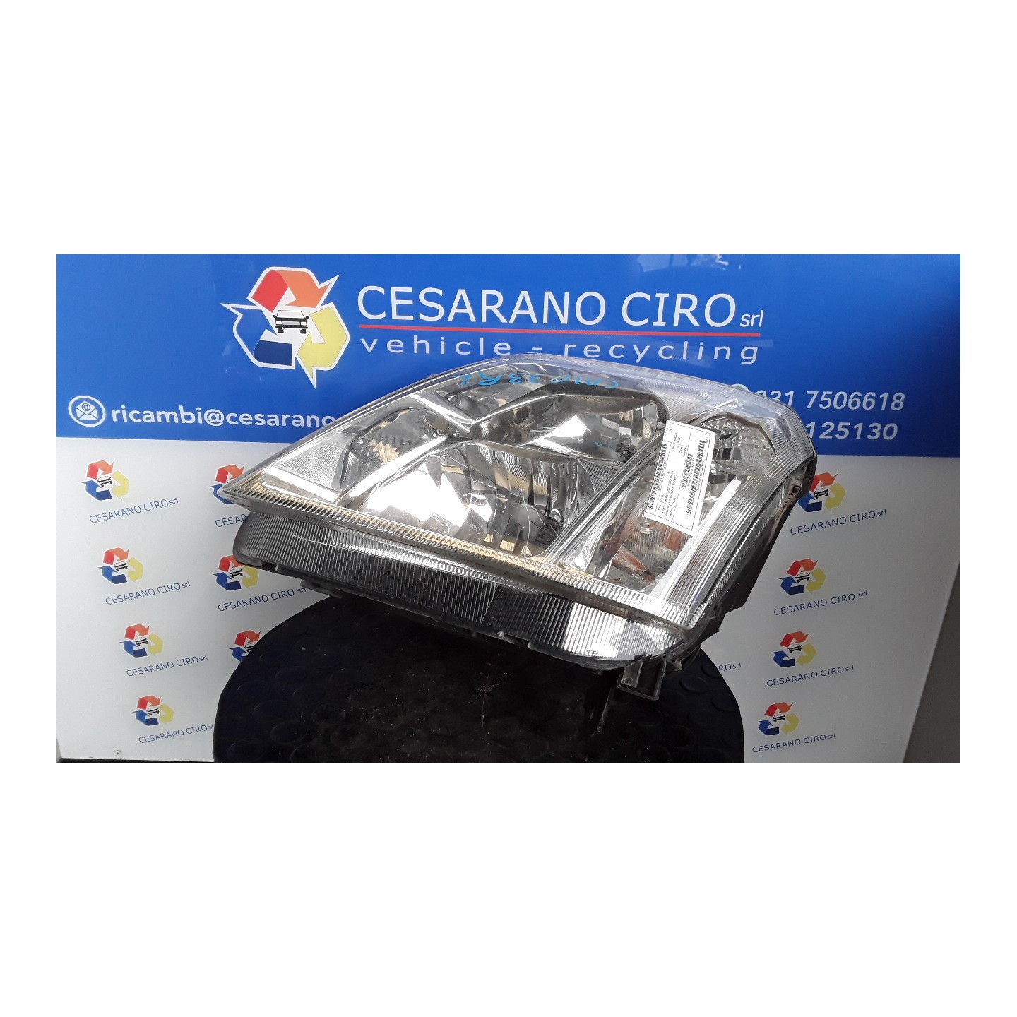 PROIETTORE SX. 057 OPEL MERIVA (X03) (03/03-12/10) Z16XE 93175364