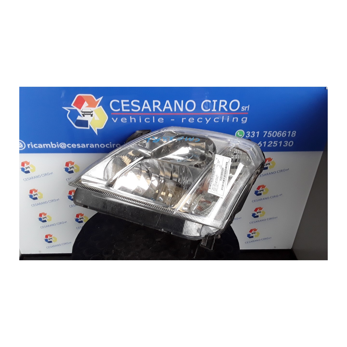 PROIETTORE SX. 057 OPEL MERIVA (X03) (03/03-12/10) Z16XE 93175364