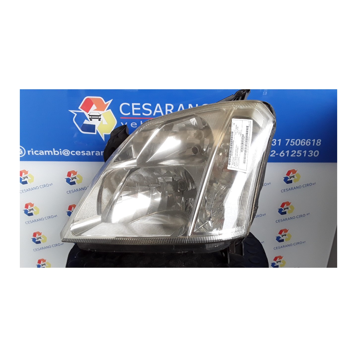 PROIETTORE SX. 059 OPEL MERIVA (X03) (03/03-12/10) Z16XE 93175364