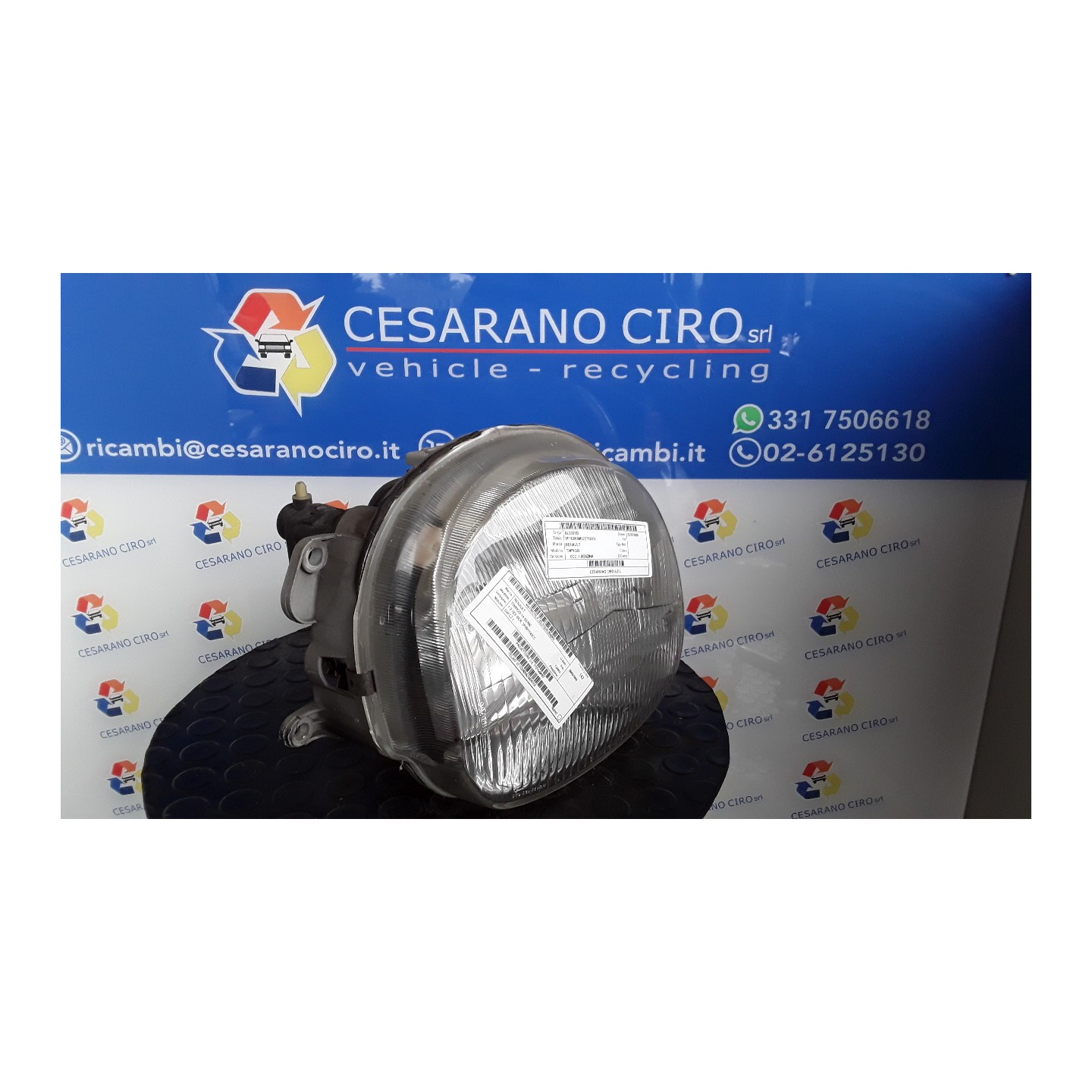 PROIETTORE DX. 060 RENAULT TWINGO 1A SERIE (08/98-09/07) D4FC7 7701049687