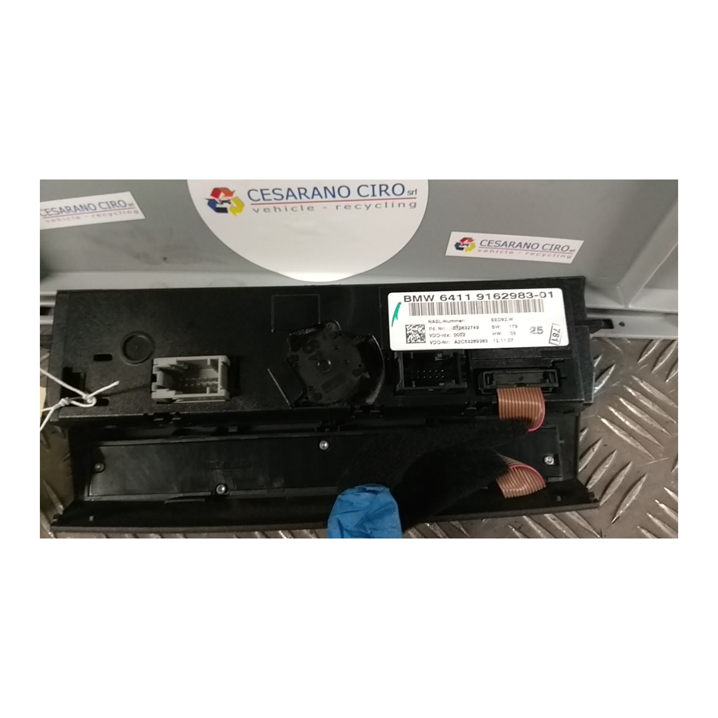 BLOCCO COMANDO CLIMATIZZAZIONE AUTOMATICO 012 BMW SERIE 3 (E90/E91) (02/05-12/11 N47D20A 64119199259