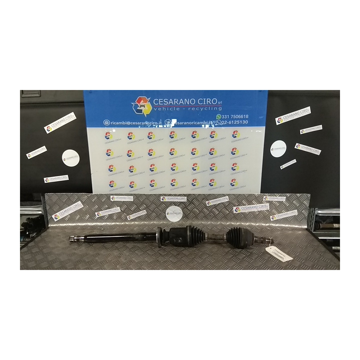 SEMIALBERO ANT. DX 012 CHEVROLET (DAEWOO) CRUZE (J300) (04/09-) Z20S1 NB2837063014002DX