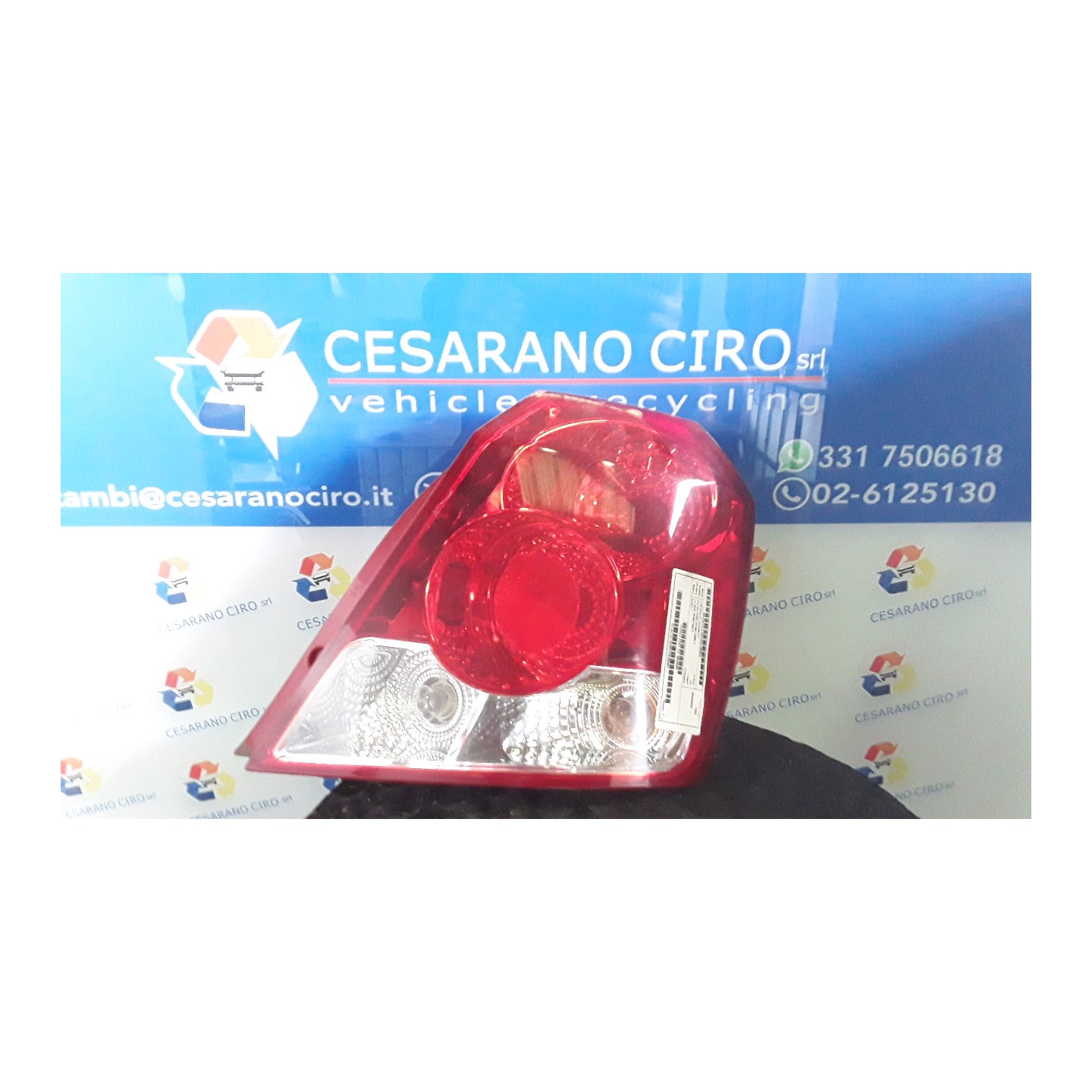 FANALE POST. DX. 054 CHEVROLET (DAEWOO) KALOS (T200) (01/05-10/08) B12S1 96540269
