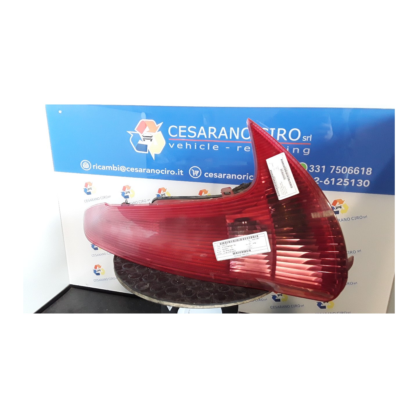 FANALE POST. DX. 060 PEUGEOT 206 (09/98-06/09) KFW 6351R4