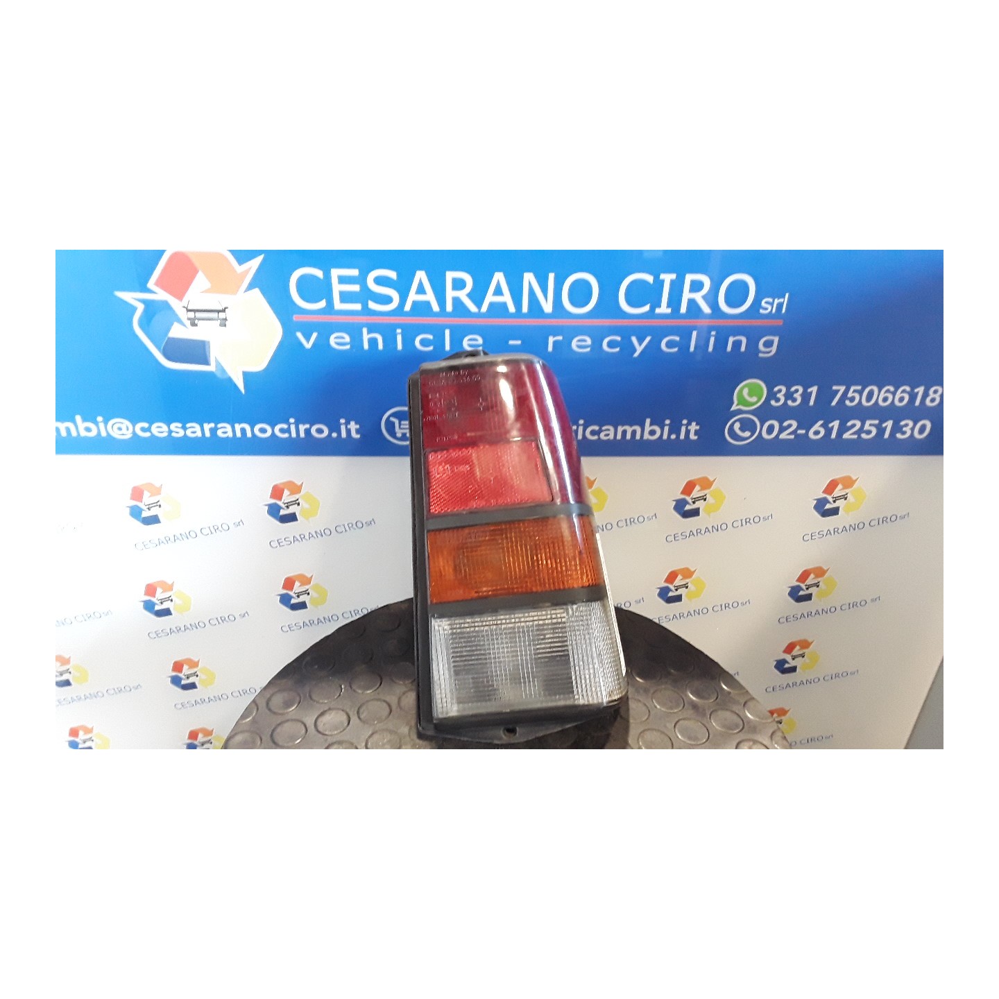 FANALE POST. (COMPL.) OLSA DX. 051 FIAT PANDA 1A SERIE (03/92-03/04) 187A1000 7572825