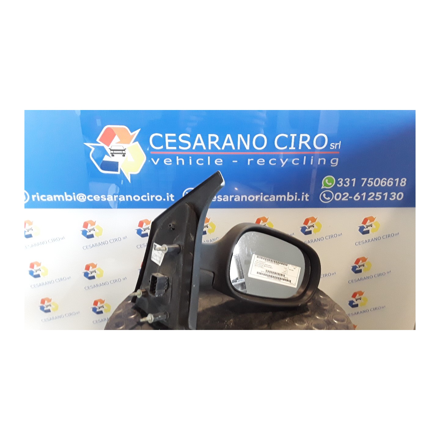 RETROVISORE EST. REGOLAZ. ELETTR. DX. 058 RENAULT SCENIC (03/99-05/03) K4MA7 7700431543