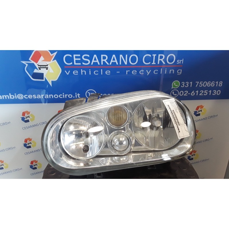 PROIETTORE C/FENDI SX. 157 VOLKSWAGEN GOLF (1J) (09/97-03/06) AKL 1J1941017N