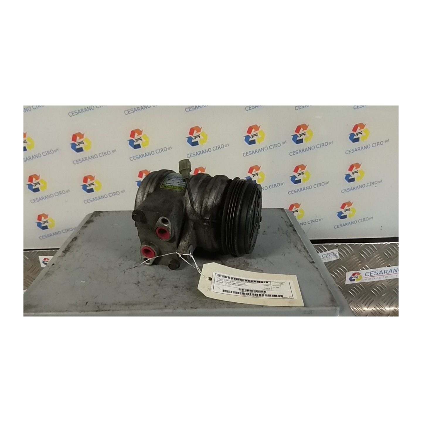 COMPRESSORE A/C 023 CHEVROLET (DAEWOO) KALOS (T200) (09/02-01/05) B12S1 96473634