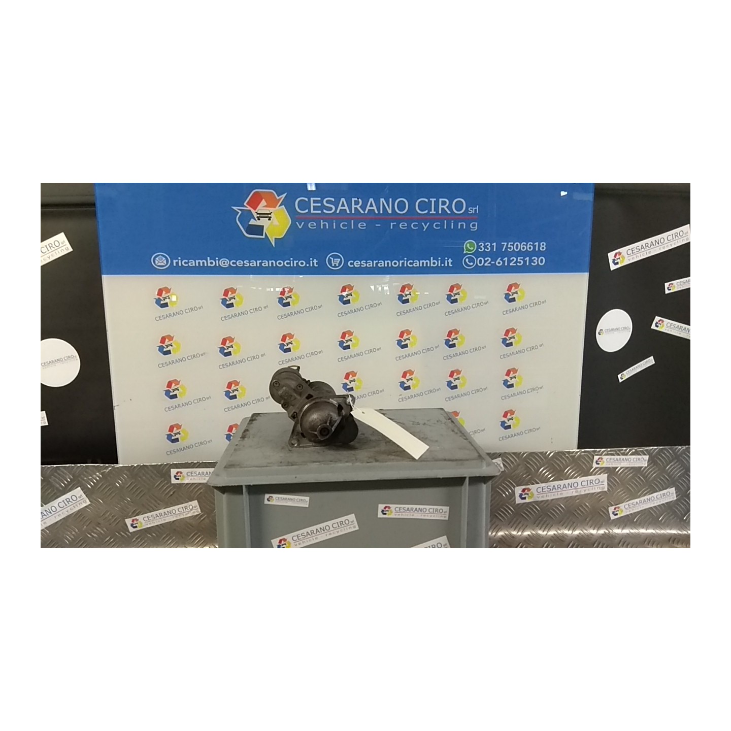 MOTORINO AVVIAMENTO 011 OPEL CORSA (S07) (07/06-02/11) A12XER 93189230