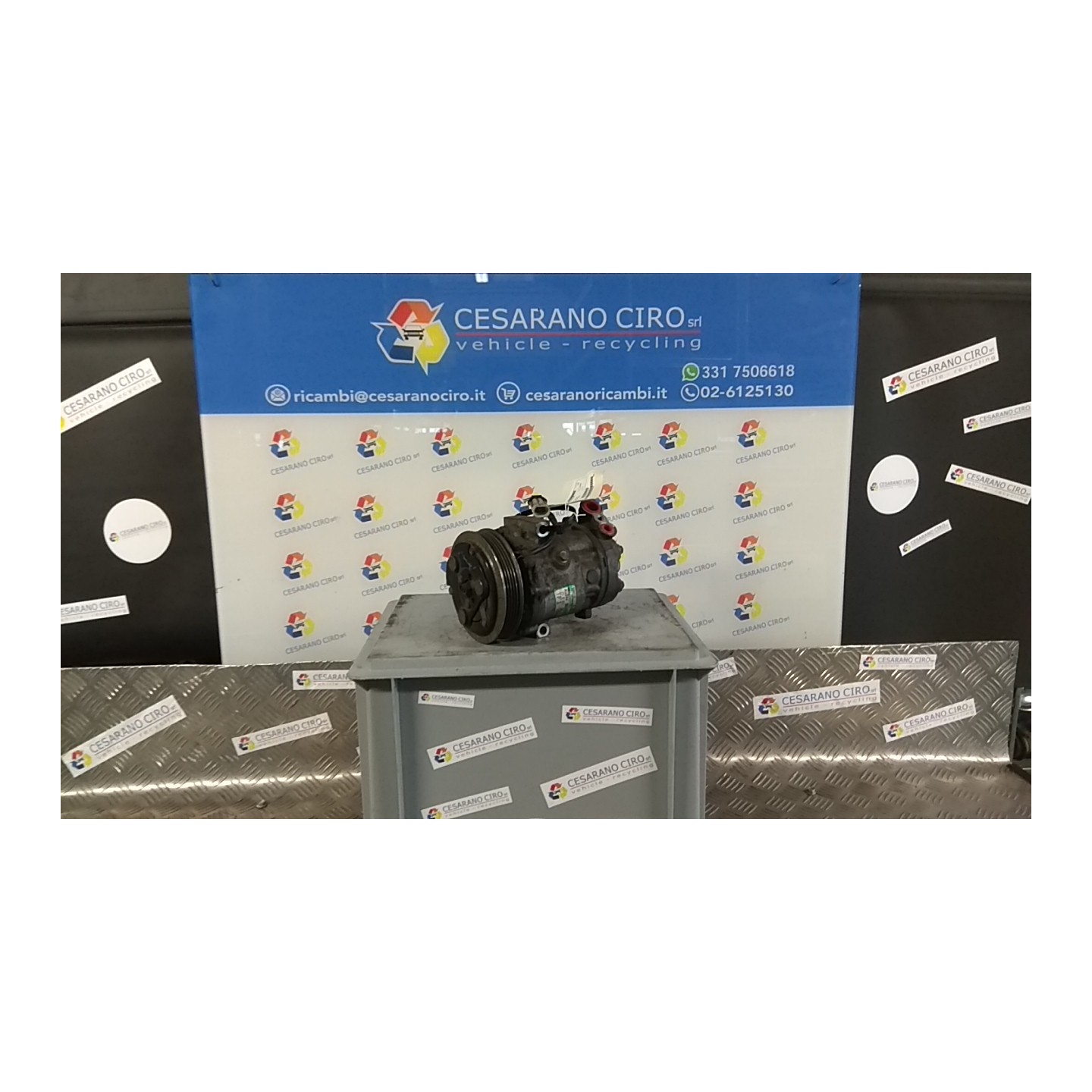 COMPRESSORE A/C 025 OPEL CORSA (X01) (10/00-06/06) Z13DT 13197538