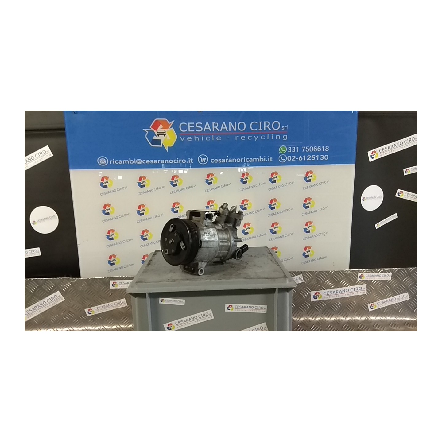 COMPRESSORE A/C 087 SEAT LEON (10/12-10/17) CRM 5Q0820803