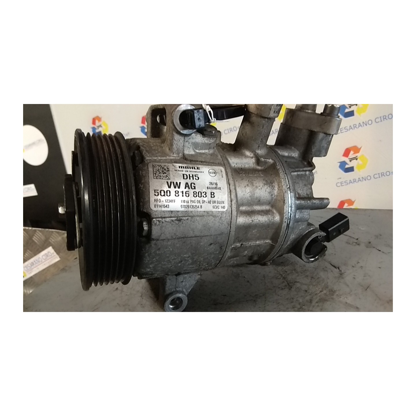 COMPRESSORE A/C 087 SEAT LEON (10/12-10/17) CRM 5Q0820803