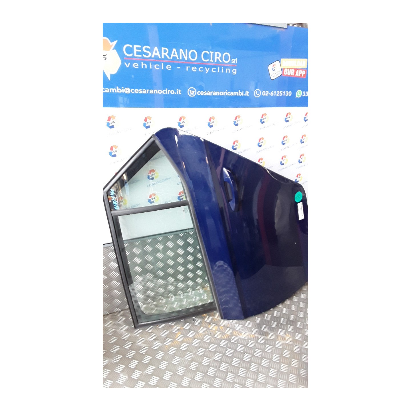 PORTA POST. SX. 021 SKODA FABIA (NJ) (07/18-) CHYE 6V6833051A