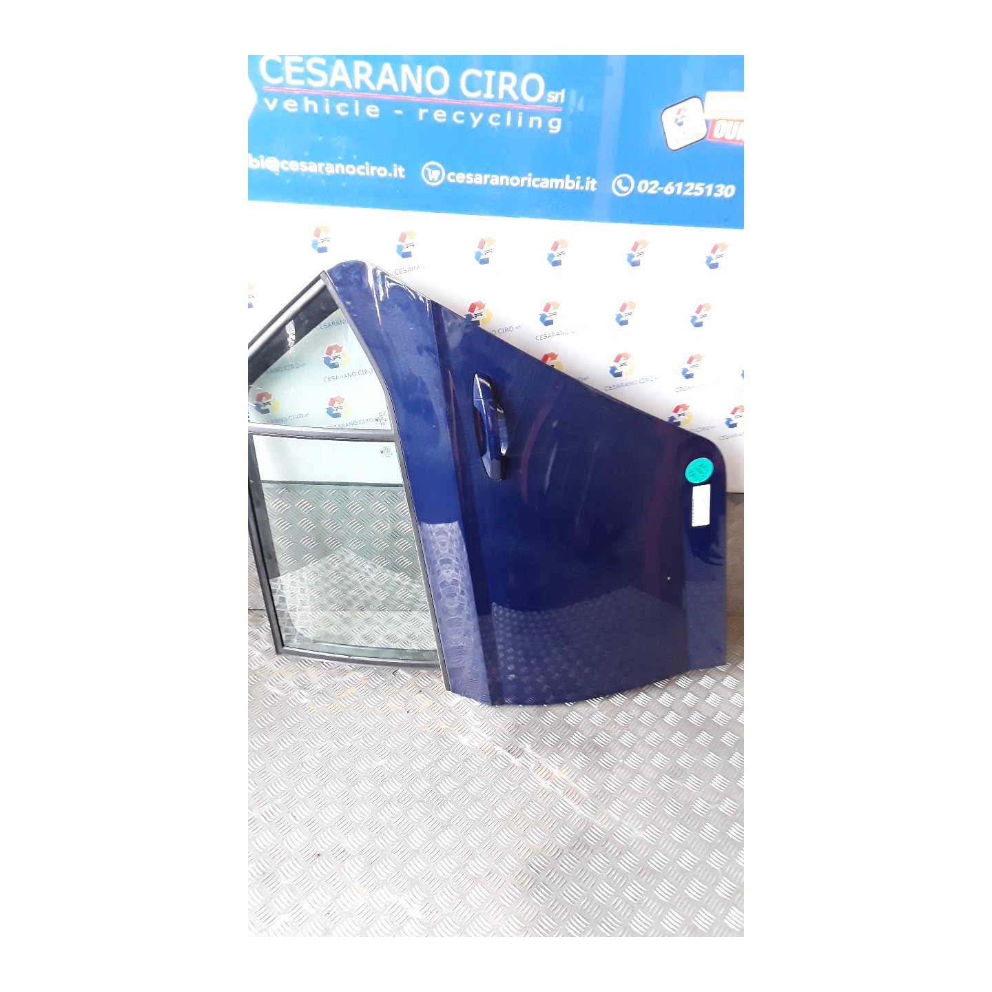PORTA POST. SX. 021 SKODA FABIA (NJ) (07/18-) CHYE 6V6833051A